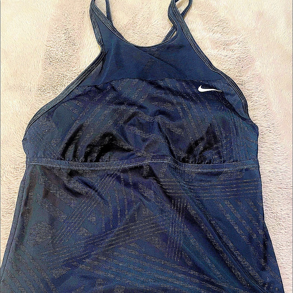 Black Nike Tankini Swimsuit top.